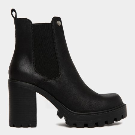 Botines para Mujer FOOTLOOSE FCH-RS018 TEXTIL Negro Talla 36