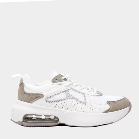 Zapatillas Urbanas Mujer R18 R18-CD069 Mesh Color Blanco Talla 35
