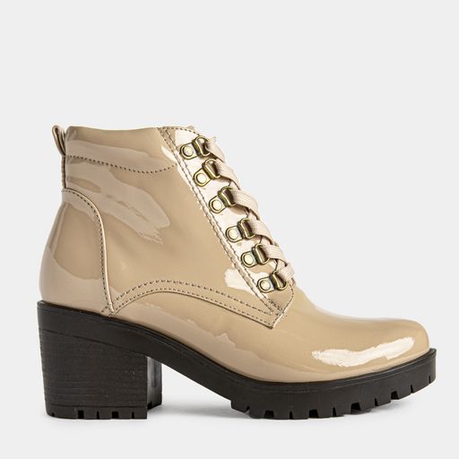 Botines para Mujer FOOTLOOSE FH 025 SINTETICO Beige plazaVea