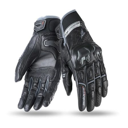 Guantes Seventy Sd-N32 Verano Naked Hombre Negro Gris L