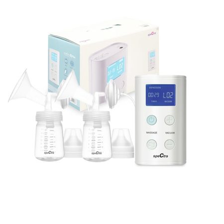 Extractor Eléctrico de Leche Materna Spectra 9 Plus Doble Portátil y Recargable