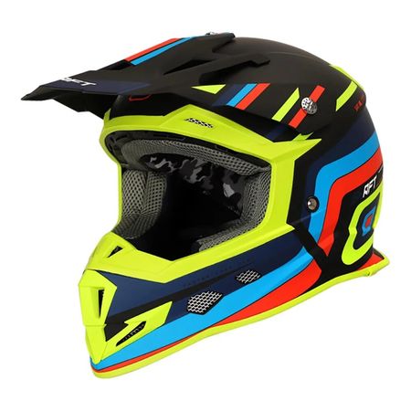 Casco Sh-Mx33 Raptor Dex Ngr Mat/Az Am L