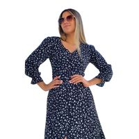 Vestido Gasa Manga 3/4 Jarola Lety