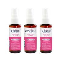 Agua Tónica de Rosas con Acido Hialurónico Aclara-T 60ml 3 Unidades