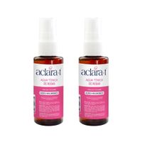 Agua Tónica de Rosas con Acido Hialurónico Aclara-T 60ml 2 Unidades