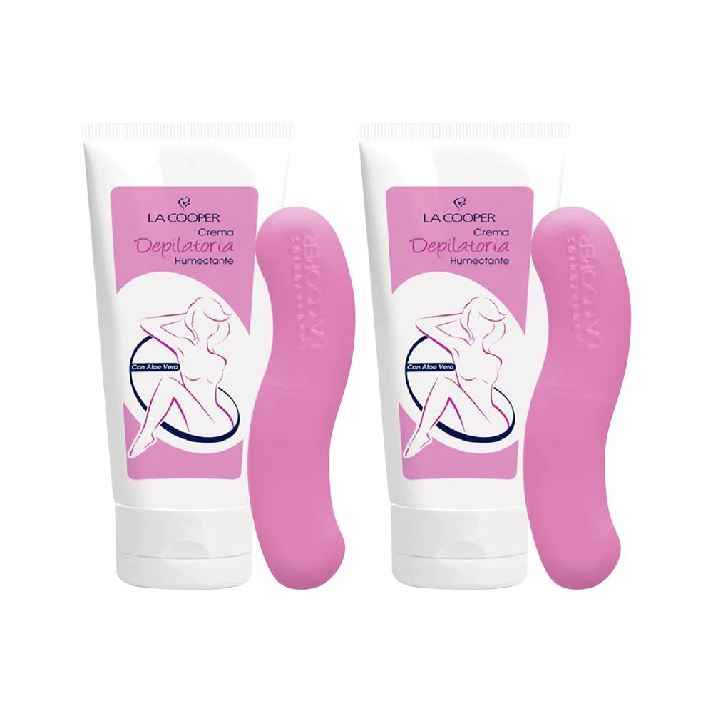 Depiladora Corporal con Áloe Vera La Cooper 100 Gramos 2 Unidades
