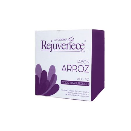 Jabón Rejuvenece Plus a base de Arroz & Acido Hialuronico
