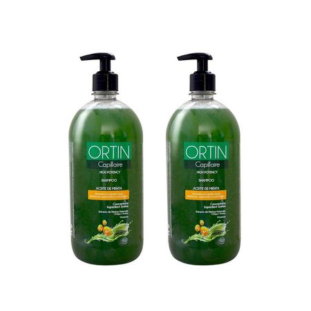 Shampoo Ortin Capillaire 1Lt 2 Unidades