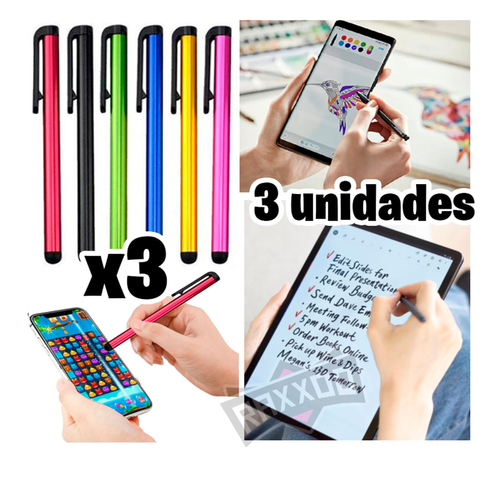 Kit 3 Lapiz Optico para Táctil
