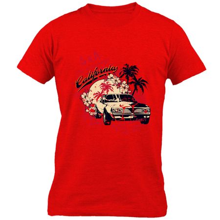 Polo Auto Modelo07 Rojo Talla S