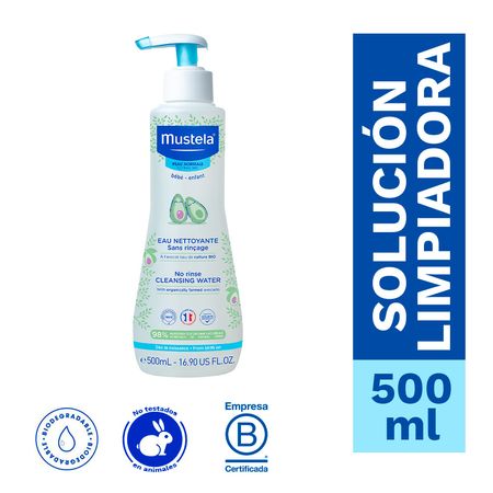 Loción Limpiadora Mustela - Frasco 500 ML
