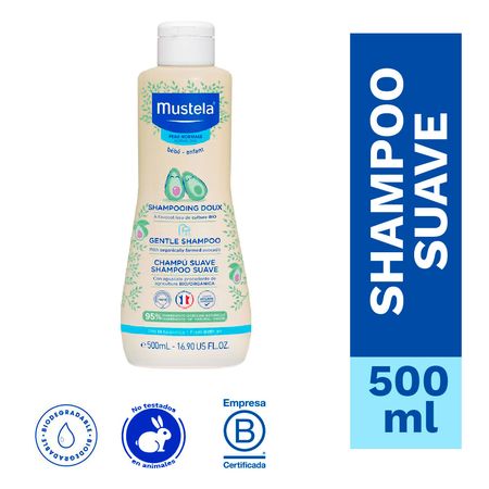 Gentle Shampoo Mustela - Frasco 500 ML