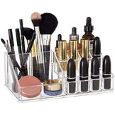 Caja Organizador de Maquillaje Cosméticos Joyas Brochas U05 Celeste -  Promart