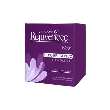 Jabón Rejuvenece con Acido Hialuronico & Coenzima q10