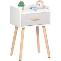 Velador Holz 73 Experience Blanco & Lino