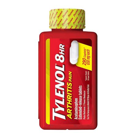 Tylenol 8 HR Dolor de Arthritis Liberación Prolongada 650 mg (290 ct.)