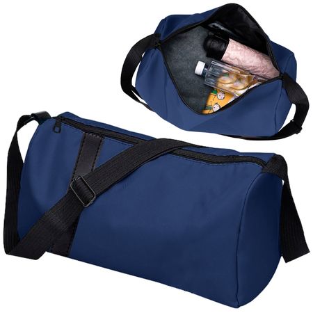 Bolso Cartera Maletín Deportivo Morral de Viaje Impermeable Azul OS D54