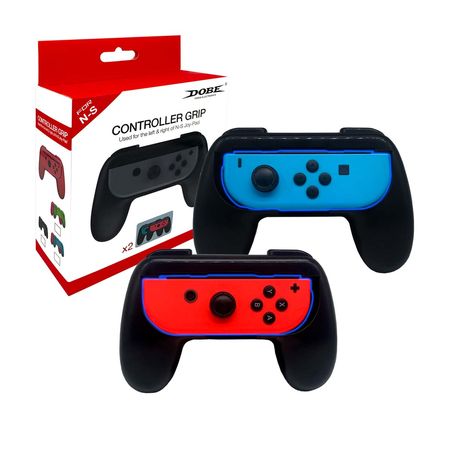 Grips para Joy con Nintendo Switch/Oled Adaptador 1 par Negro