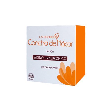 Jabón de Concha de Nacar & Acido Hialuronico- La Cooper