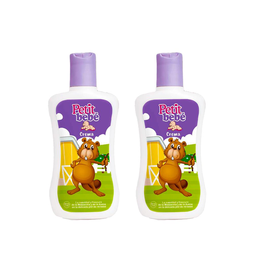 Crema Petit Bebé x 125 Gramos 2 Unidades