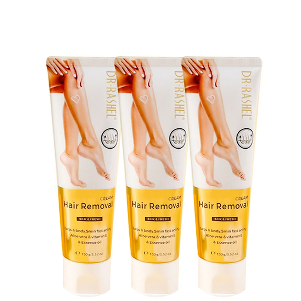 Crema Depiladora Corporal Dr Rashel 100 gramos 3 Unidades