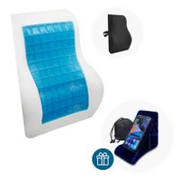 Cojín Lumbar con Gel Frío y Regalo Portacelular Teraflex 45x40x11cm