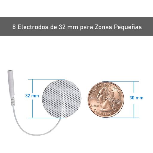 Parches Electrodos Para Tens Ems Conector Pin 2.0mm. Tienda