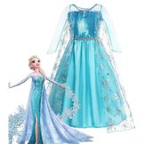 Vestidos de discount niña de elsa