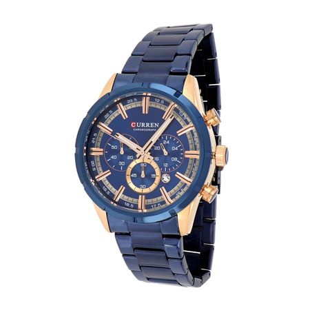 Reloj Curren Krec7603 Azul Hombre