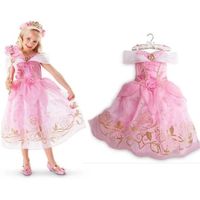 Disfraz Vestido Niña Bella Durmiente Cumpleaños Halloween Navidad GENIEKA Aurora