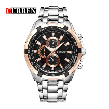 Reloj Curren Kre02192001 Plateado Hombre