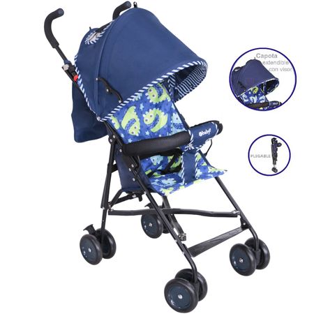 Coche Bastón Ebaby Fresh Style EB2011-1 Azul