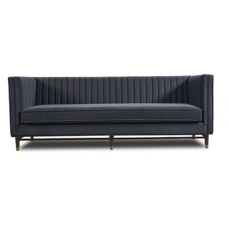 Sofa 3 Cuerpos Dolphin Plomo Modelarq