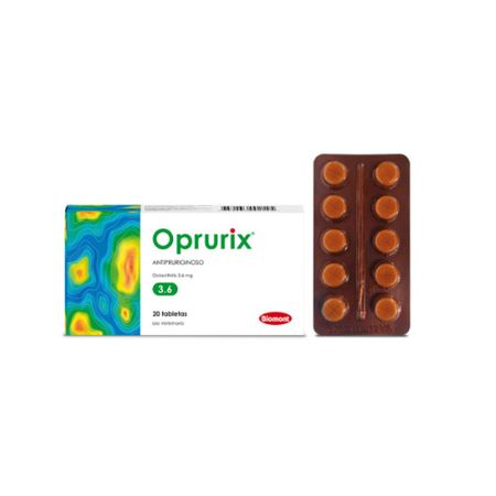 Oprurix de 3.6 Mg x 20 Tabletas