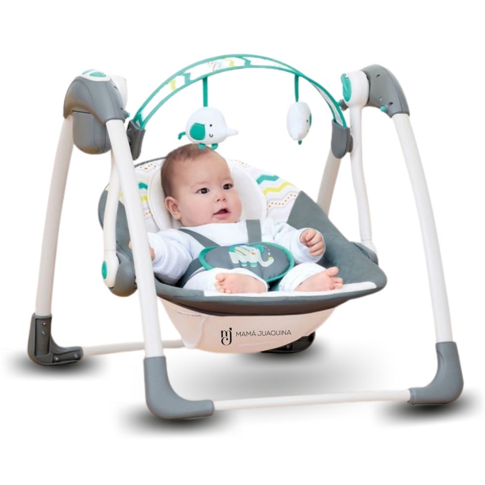 Silla Nido Mecedora Infanti Swing Verde plazaVea Supermercado