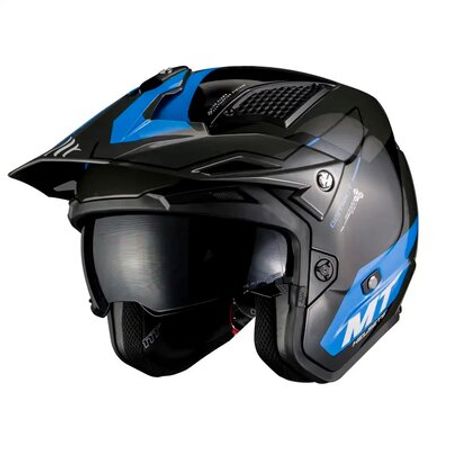 Casco Mt Helmets District Sv Summit Azul Mate M