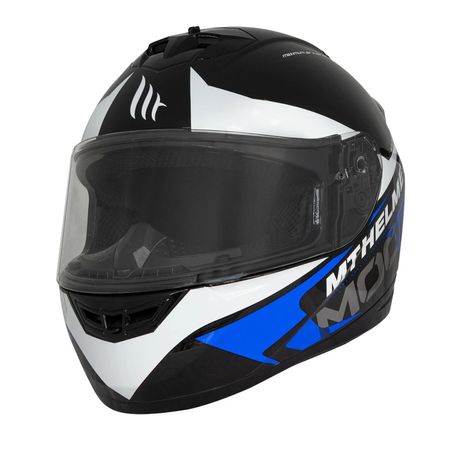 Casco Mt Alamo Evo Moon Azul Brillo Xxl