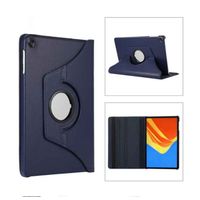 Funda Giratoria + Mica de Vidrio para Tablet Huawei Matepad SE 10.4"" AGS5-L09/W09 Azul