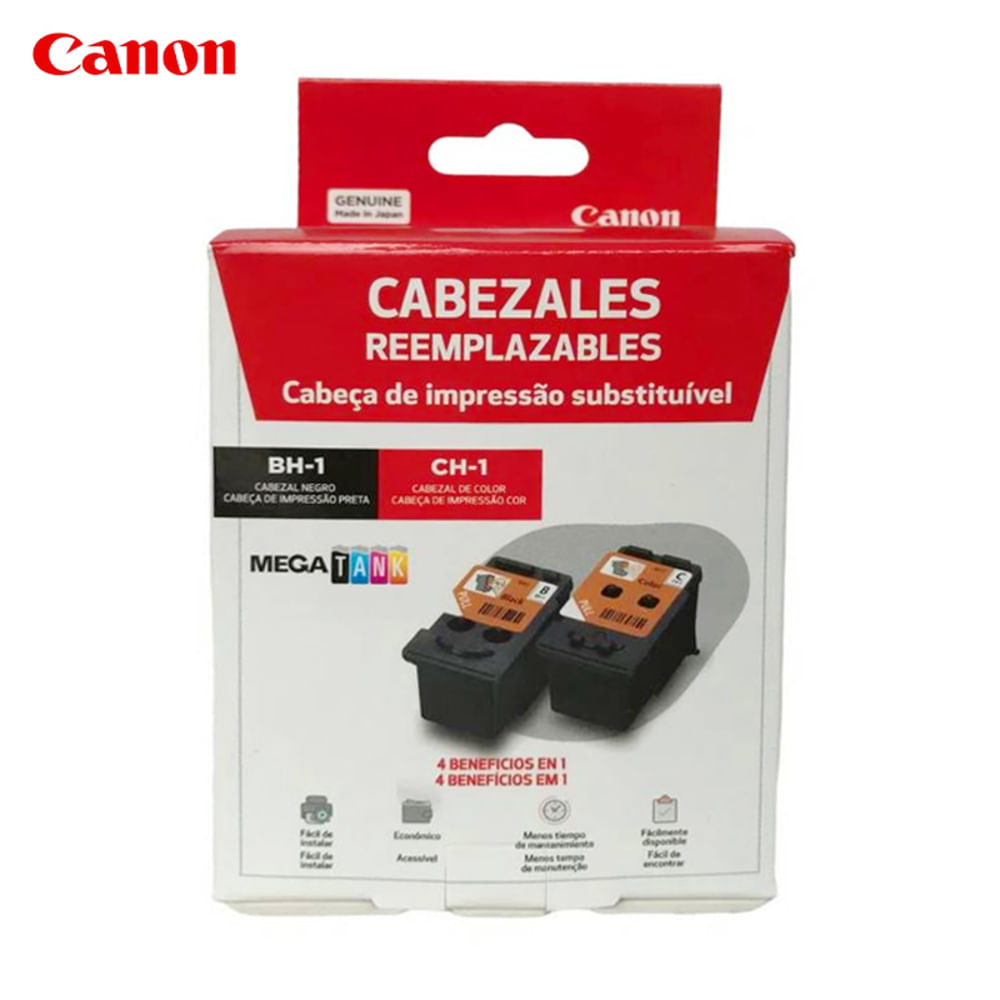 Kit Cabezal Canon Bh-1 Negro Y Ch-1 Color  Presentacion Original