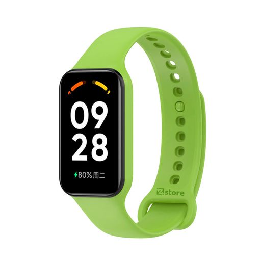 Correa Compatible Con Huawei Band 6 Colores Verde Limon GENERICO