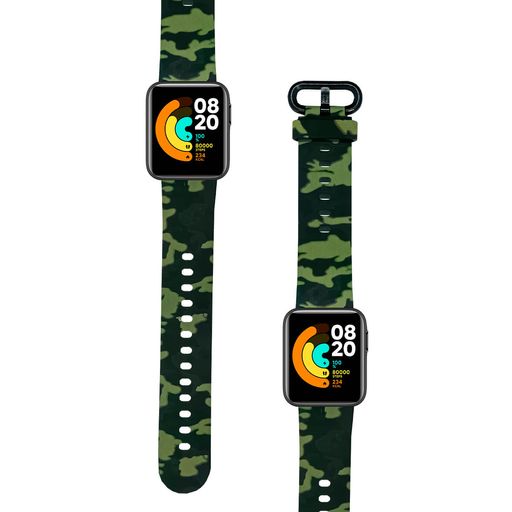 Correa deportiva Redmi Watch 2 (Lite) (negro/verde) 