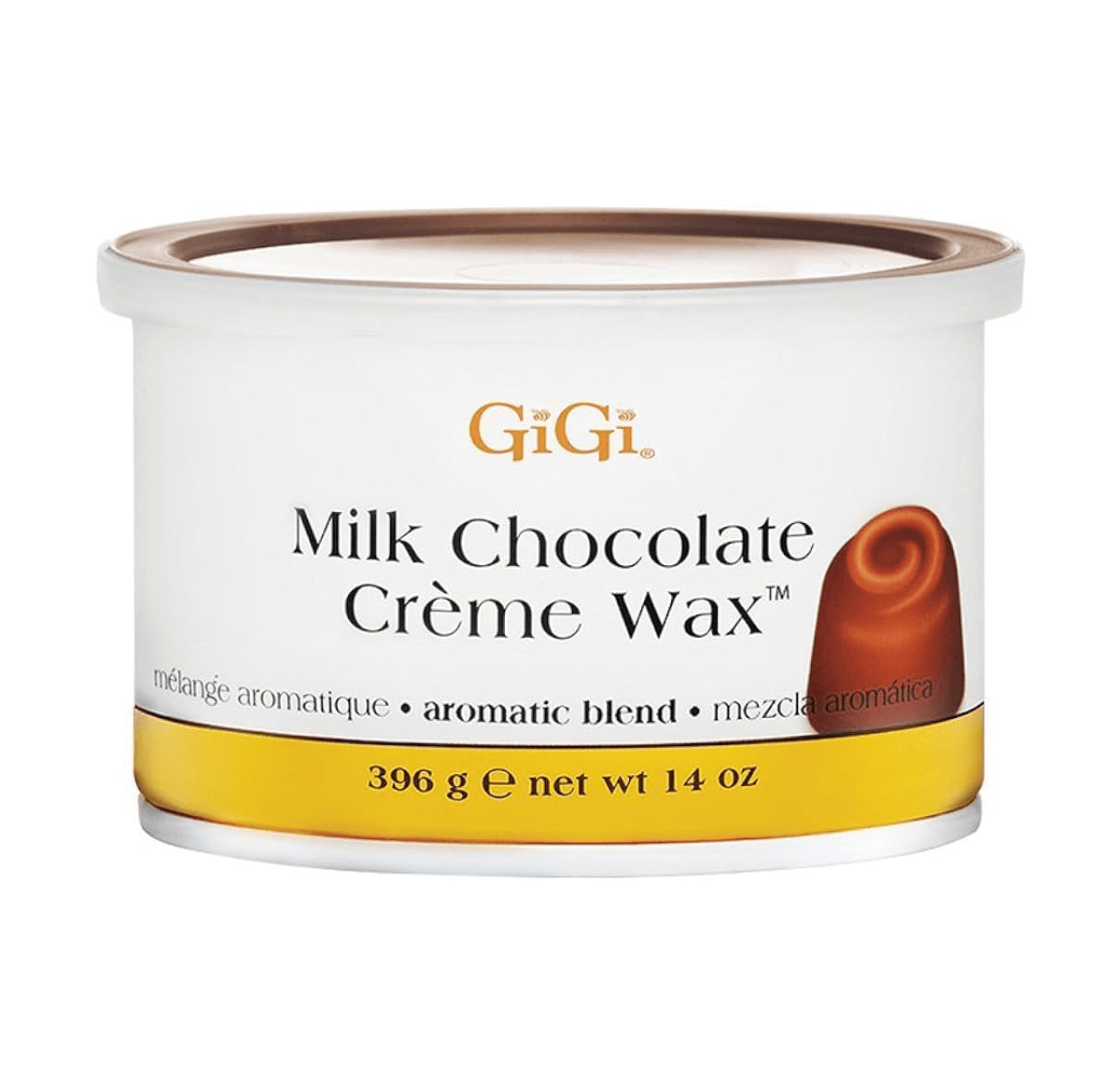 Cera Gigi chocolate 396g - Milk Chocolate Infused Creme Wax