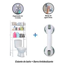 Estante Organizador de Baño Montri Blanco