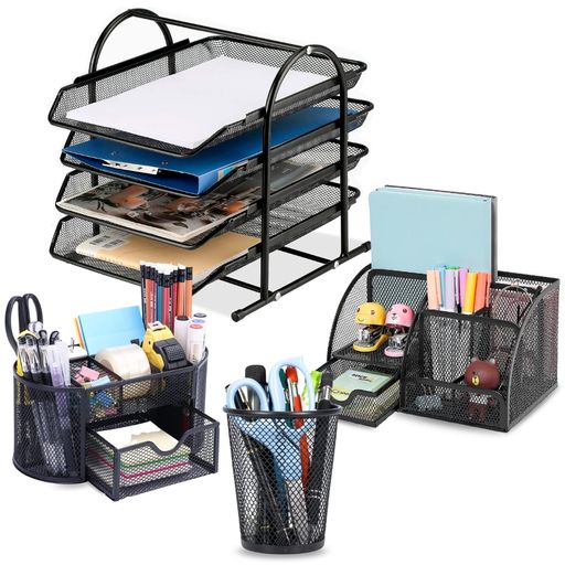  Set de papelería escolar surtido tienda de conveniencia (7pcs)  : Productos de Oficina