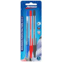 Lapiceros ARTESCO Tops 505F Blíster 3un