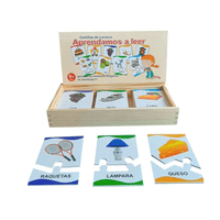 Juego Cartillas De Madera Aprendamos A Leer