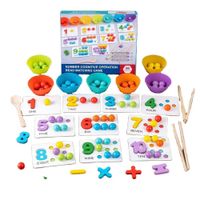 Juguete De Aprendizaje Numérico Montessori Para Niños