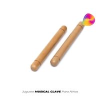 Juguete Musical Clave Para Niños