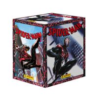 1 Cajita Spiderman in to Spiderverse Panini de 50 Sobres