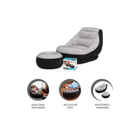 Sofá Inflable con Puff